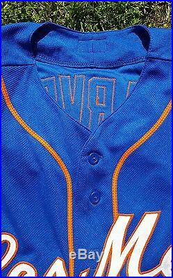 NY New York Mets MATT HARVEY Game Used Worn 2012 Rookie rc Jersey non auto los