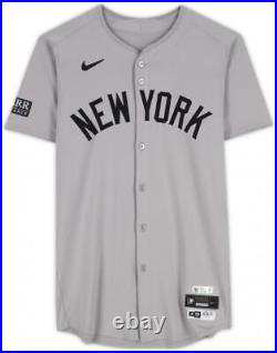 Nestor Cortes New York Yankees Player-Issued #42 Gray Jersey vs. Item#13473321