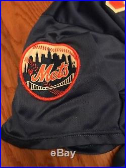 New York Mets 1996 Rawlings Minor League jersey game used Size 44