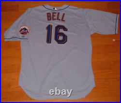 New York Mets Derek Bell 2000 Game Issued Un Worn Auto. Jersey (padres Astros)