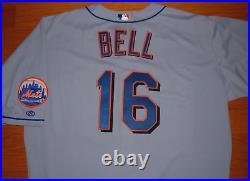New York Mets Derek Bell 2000 Game Issued Un Worn Auto. Jersey (padres Astros)
