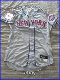 New York Mets Game Used Jackie Robinson Day Jersey Joey Cora Nike Sz 46 MLB Auth