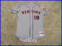 New York Mets Game Used Jersey 2015 Postseason World Series Tim Teufel 1986 Mets