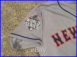 New York Mets Game Used Jersey 2015 Postseason World Series Tim Teufel 1986 Mets