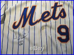 New York Mets Game Used Jersey Autographed Todd Hundley 1996 All Star Signed