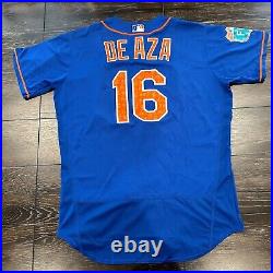 New York Mets Spring Training Blue Team Issued Jersey De AZA #16