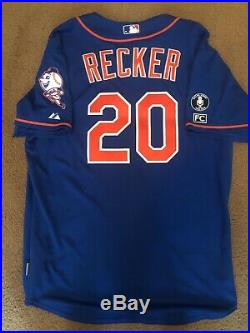 New York Mets game worn jersey with Ralph Kiner Patch Size 50