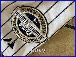 New York Yankees 2009 Celebrity Worn Oscar Gamble Signed Used Jersey & Pants