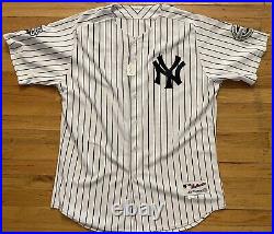 New York Yankees 2009 Game Issued World Series Jersey Steiner Loa