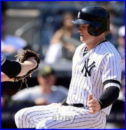 New York Yankees Clint Frazier Game Worn Home Jersey Photomatch