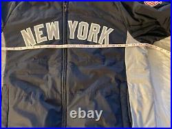 New York Yankees Game Worn Away Jacket