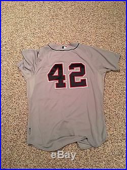 Nick Castellanos Game Used/Worn Jackie Robinson Day Jersey Detroit Tigers