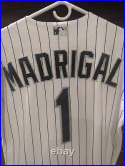 Nick Madrigal game used White Sox Jersey MLB Authenticated 2021