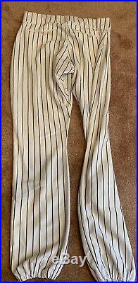 Nick Swisher Game Used Worn Pants New York Yankees Steiner 2010 MLB