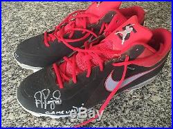 Nike Albert Pujols LA Angels Signed Autographed Game Used Cleats Shoes