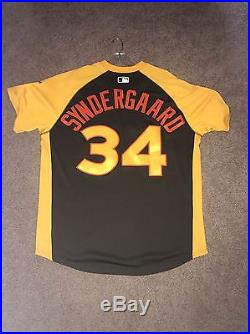 Noah Syndergaard Game Worn & Used 2016 All-Star Game Batting Practice Jersey MLB