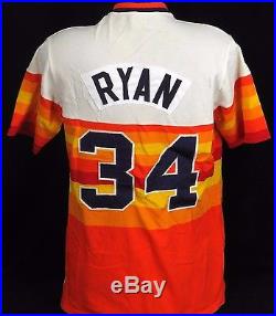 Nolan Ryan 1980 Houston Astros Spring Training Game Worn Jersey LOA