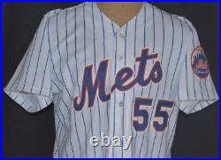 OREL HERSHISER Game / Event Used Autographed 1999 METS Press Conference Jersey