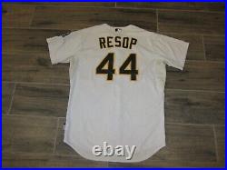 Oakland A's Athletics MLB Baseball Chris Resop Game Used Jersey 50 2013 Player