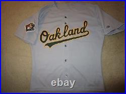 Oakland Athletics 2000 MLB Rawlings A's Game Worn MLB Jersey