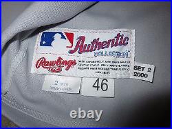 Oakland Athletics 2000 MLB Rawlings A's Game Worn MLB Jersey