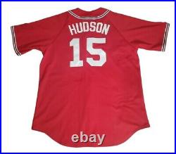 Official MLB Tim Hudson Atlanta Braves Game Jersey World Series Extremely Rare