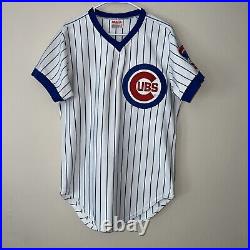 Old Wilson Vintage CHICAGO CUBS Authentic Game MLB baseball Jersey Size 42