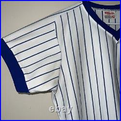 Old Wilson Vintage CHICAGO CUBS Authentic Game MLB baseball Jersey Size 42