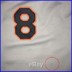 Orioles Cal RIPKEN Vintage Road jersey, Size 44 Authentic Rawlings, 1988-1990