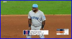 PABLO SANDOVAL Game Used Jersey Giants Red Sox Father's Day 2017 MLB HOLO COA