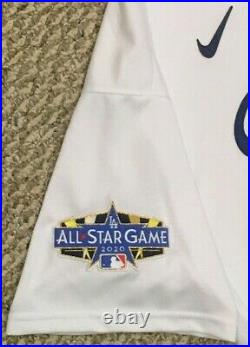 PRICE size 50 #18 2020 Los Angeles Dodgers home game jersey ALL STAR PATCH MLB