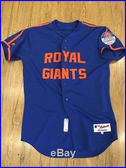 Pat Roessler New York Royal Giants Mets Game Used Jersey
