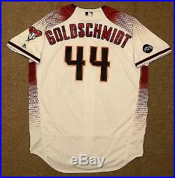 Paul Goldschmidt MLB Holo Game Used Jersey Walk Off Home Run 2016 Diamondbacks