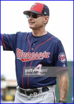 Paul Molitor GAME USED 2018 Minnesota Twins Jersey Hall of Fame MLB Hologram