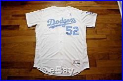 Pedro Baez 2016 Los Angeles Dodgers game used jersey MLB authenticated