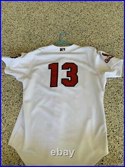 Peoria Chiefs GAME USED JERSEY St Louis Cardinals Minor League