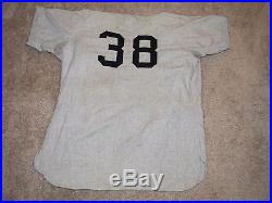 Phil Masi Chicago White Sox Game Used Jersey 1951 with American League Patch