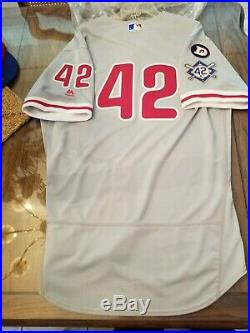 Philadelphia Phillies 2018 Jackie Robinson Day Game Issued/used Jersey