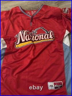 Phillies Game Issued/ Worn Ryan Howard 2009 All Star Bp Jersey