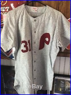 Phillies Game Used/ Worn 1970s Spring Training Jersey