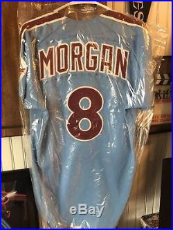Phillies Game Used/ Worn 1987 Joe Morgan Jersey HOF