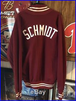 Phillies Game Used/ Worn Mike Schmidt Coat Jacket