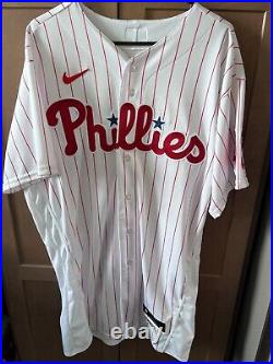 Phillies Zach Wheeler 2022 Game Used/Issued Baseball Jersey