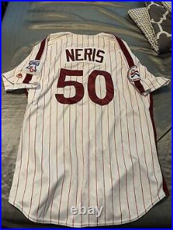 Phillies game used Hector Neris tbtc jersey