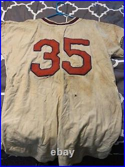 Phillies game used/ worn 1949 Jim Konstanty jersey