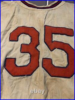Phillies game used/ worn 1949 Jim Konstanty jersey