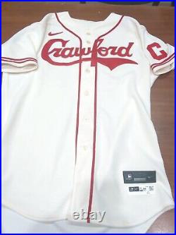 Pittsburgh Pirates Crawfords MLB Authenticated Negro Leagues Legacy Jersey Sz44