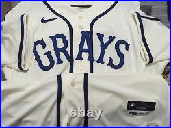 Pittsburgh Pirates Grays Negro League Team Issued #86 Size 48 Jersey w MLB Holo