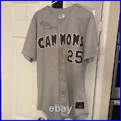 Potomac CANNONS PW Washington Nationals Game Worn Used Jersey St Louis Cardinals