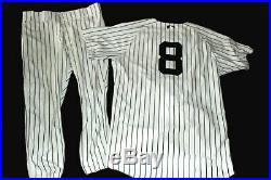 RARE! YOGI BERRA game used Yankees jersey & pants Spring Training STEINER